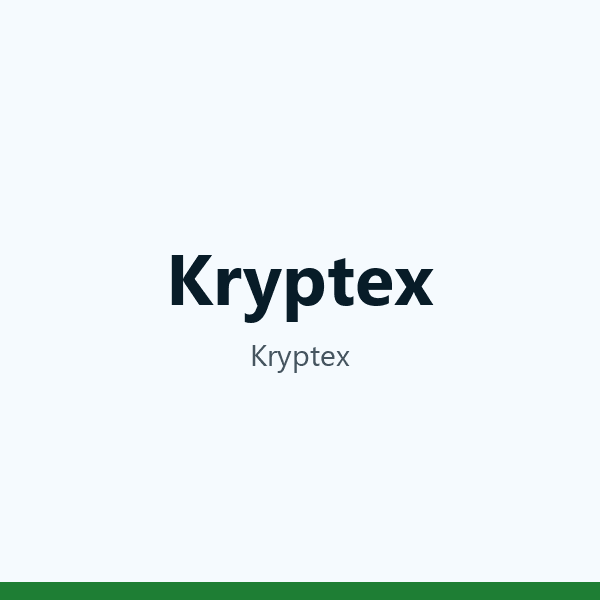 Kryptex