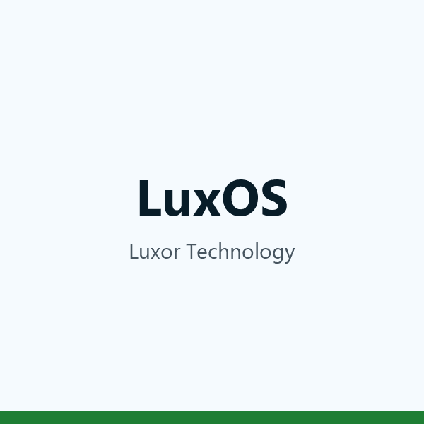 LuxOS
