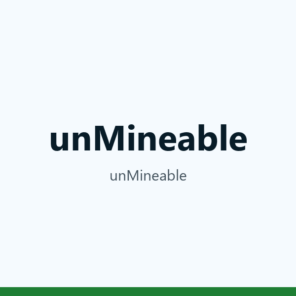 unMineable